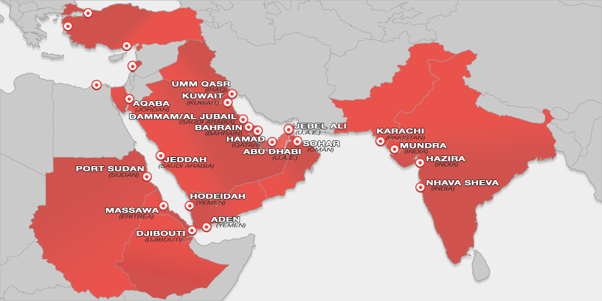 Middle East Map